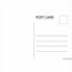Image result for Postcard Printing Template Free