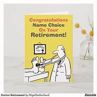 Image result for Cartoons Doctor Retirement