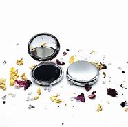 Image result for Double Sided Compact Crystal Mirror