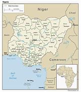 Image result for Nigeria Cities Map