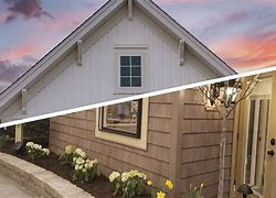 Image result for Horizontal and Vertical Siding Put Together