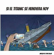 Image result for Dibujo Titanic Meme