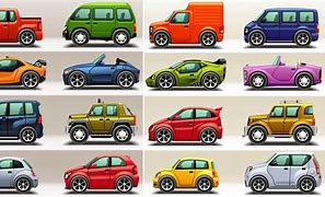 Image result for Different Cars Cartoon