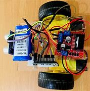 Image result for Plywood for Chassis Obstacle Avoidance Robotic Car