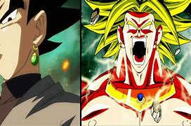 Image result for Goku Black vs Broly