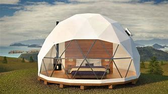 Image result for Geodesic Dome Camping