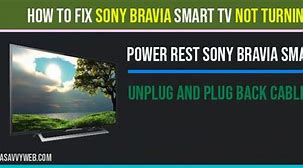 Image result for Why Is My Sony Bravia TV Not Turning On