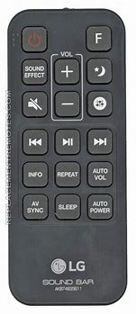 Image result for LG Sound Bar Remote Control