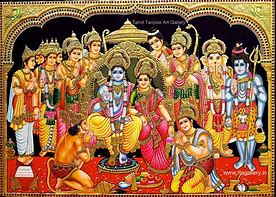 Image result for Shree Ram Darbar with Light Background