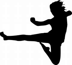 Image result for Kickboxing Silhouette