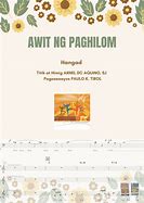 Image result for Awit Paghambing