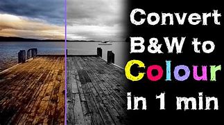Image result for Turn Black and White into Color