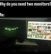 Image result for Dual Screen Meme Background