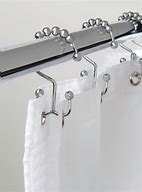 Image result for Metal Shower Curtain Hooks