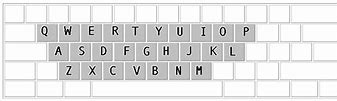 Image result for Computer Keyboard Letters