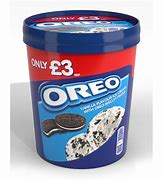 Image result for Oreo Ice Cream Tub
