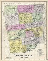 Image result for Clinton County Road Map