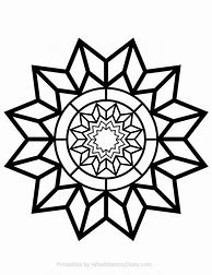 Image result for Star Pattern Coloring Pages