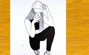 Image result for How to Draw a Girl with a iPhone