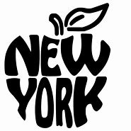 Image result for Red Apple Compa NY Logo Silhouette