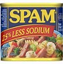 Image result for Spam Less Sodium