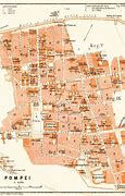 Image result for Detailed Map of Pompeii
