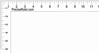 Image result for 4 Inch Ruler Actual Size