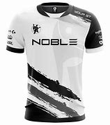 Image result for eSports Jersey Black and White