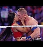 Image result for WWE Kissing John Cena and Nikki Bella