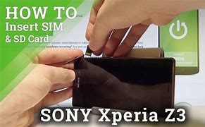 Image result for Sony Xperia Sim Card Slot