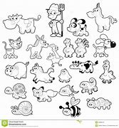 Image result for Farm Animals Black and White
