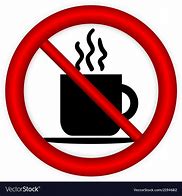 Image result for No Caffeine Clip Art