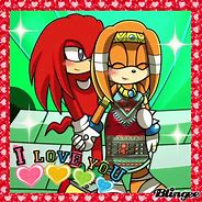 Image result for Knuckles and Tikal