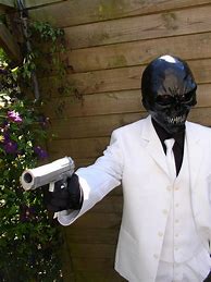Image result for Black Mask Batman Costume