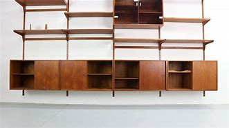 Image result for Vintage Teak Wall Unit