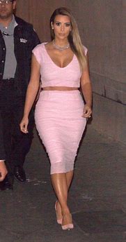 Image result for Kim Kardashian Casual Dress