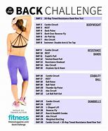 Image result for Back Exercise Challenge 14-Day Challenge