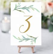 Image result for Table Number 5 Signs