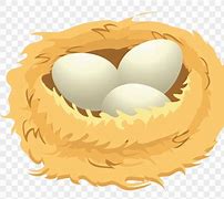 Image result for Bird Nest with Eggs Clip Art