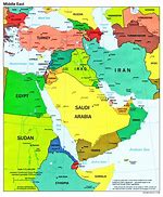 Image result for Middle East Map Today