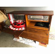 Image result for Vintage Stereo with Bar