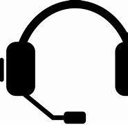 Image result for Headphone with Mike Clip Art