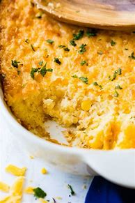 Image result for Jiffy Cornbread Casserole with Ham and Cheese