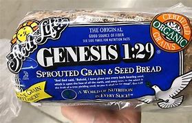 Image result for Ezekiel Bread Gluten Free Nutrition Label