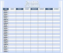 Image result for 24 Hour Daily Planner