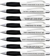 Image result for Funny Desktop Pens