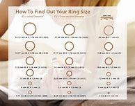 Image result for Ring Size Chart Online