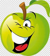 Image result for Green Apple Happy Face