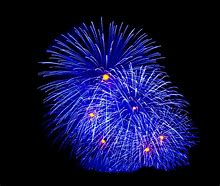Image result for Fireworks Dark Blue
