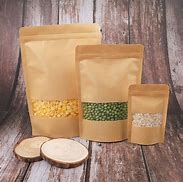 Image result for Kraft Stand Up Pouch